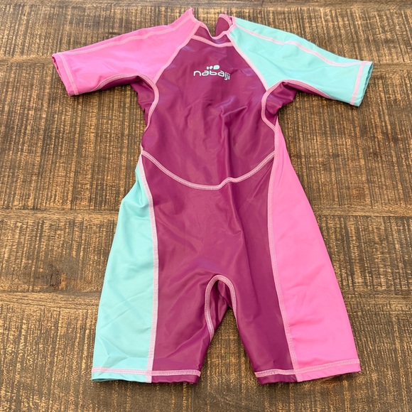 Kids Swim Suit - Pink and Purple - Picture 1 of 14